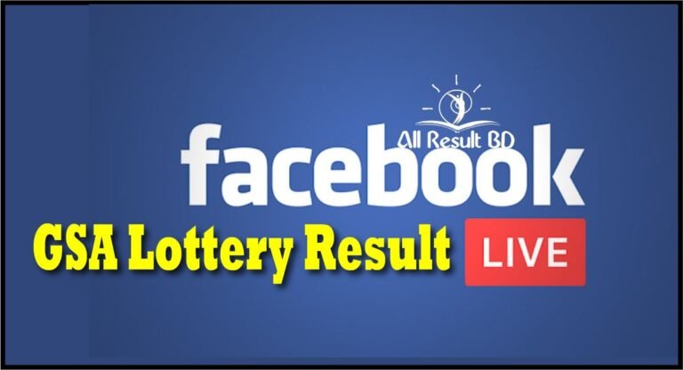 GSA Result Facebook Live