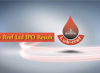 Lub Rref Ltd IPO result