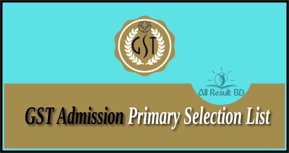 GST Primary Selection List