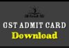GST Admit Card
