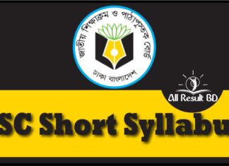 SSC Short Syllabus PDF