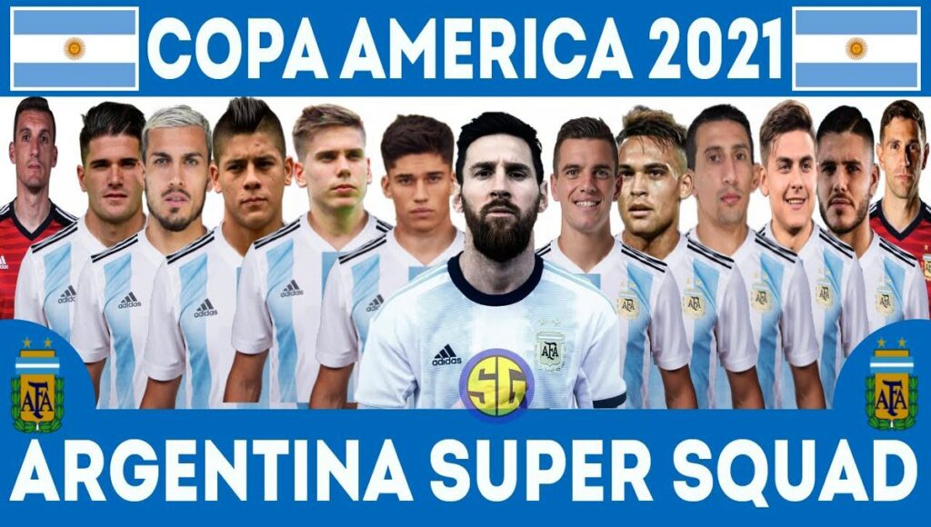 Copa America 2022 Argentina Squad