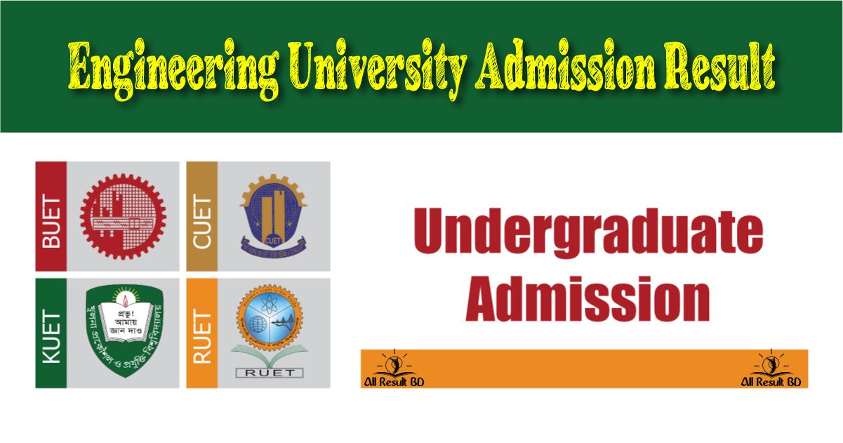 Engineering University Admission Result