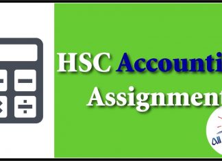 HSC Accounting assignment