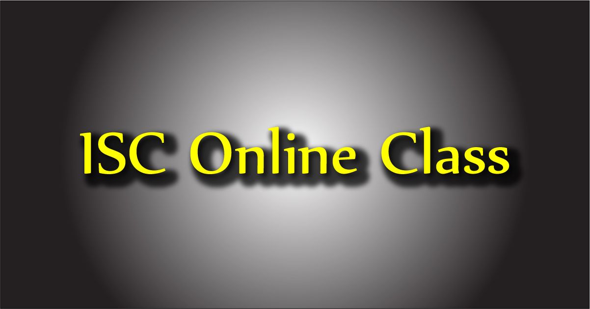ISC Online Class