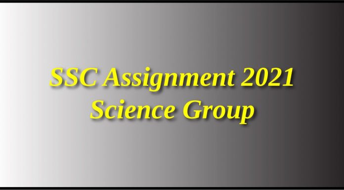 SSC Assignment 2024 Science Group