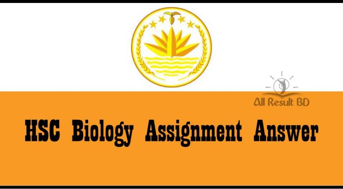 HSC Biology Assignment