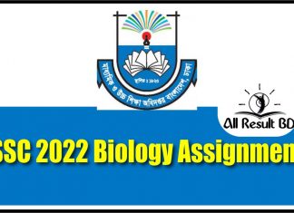 SSC 2024 Biology Assignment