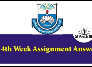 14th Week Assignment
