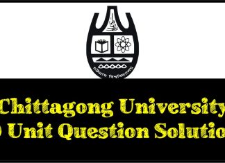 CU D Unit Question Solution