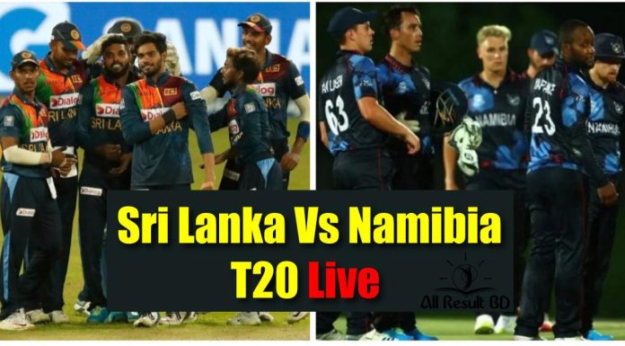 Sri Lanka Vs Namibia T20 Live