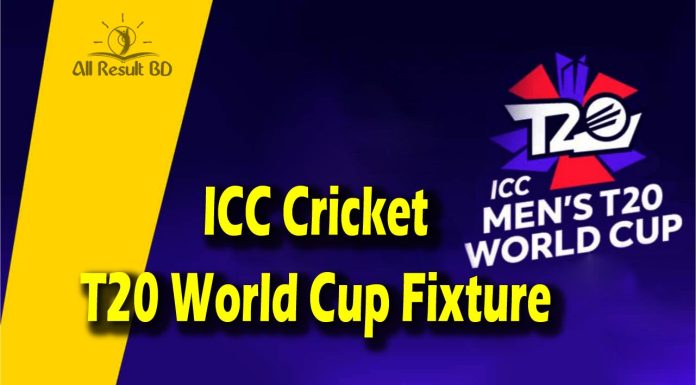 T20 World Cup Fixture