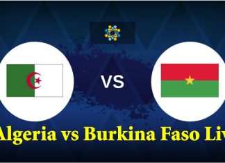 Algeria vs Burkina Faso Live