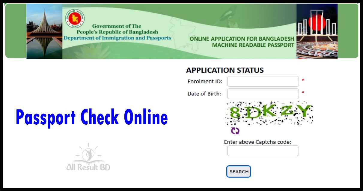 Bangladesh high commission passport check