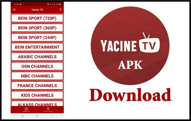 yacine tv app for pc-windows 7 8 10