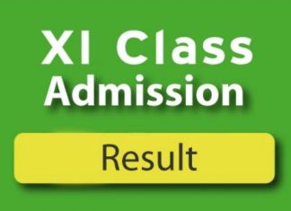 Xi Admission Result