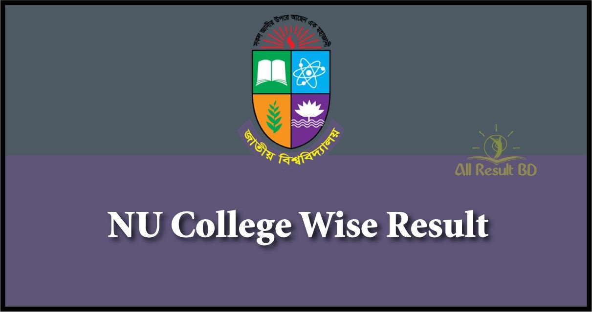 NU College Wise Result