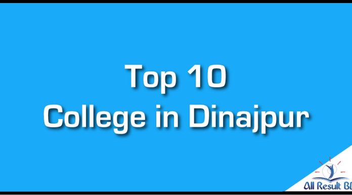 Top 10 College in Dinajpur