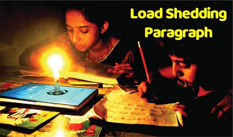 Load Shedding paragraph