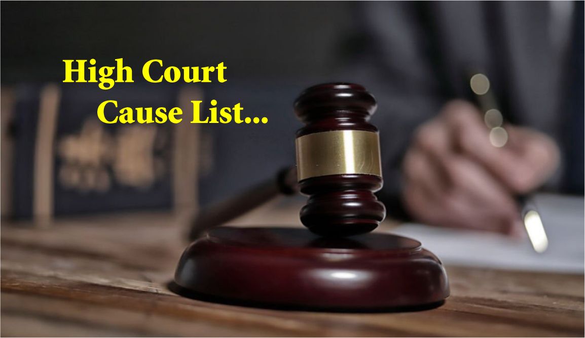 High Court Cause List