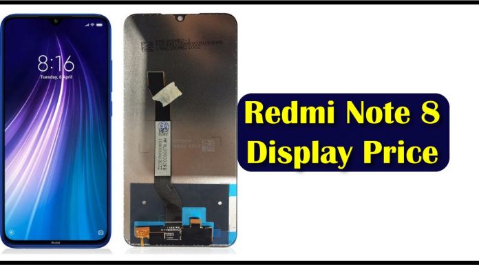 Redmi Note 8 Display Price