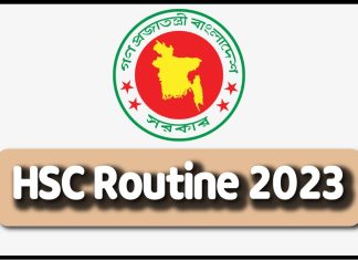 HSC Routine 2023