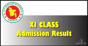 XI Class Admission Result 2026 (কলেজ ভর্তি ফলাফল)
