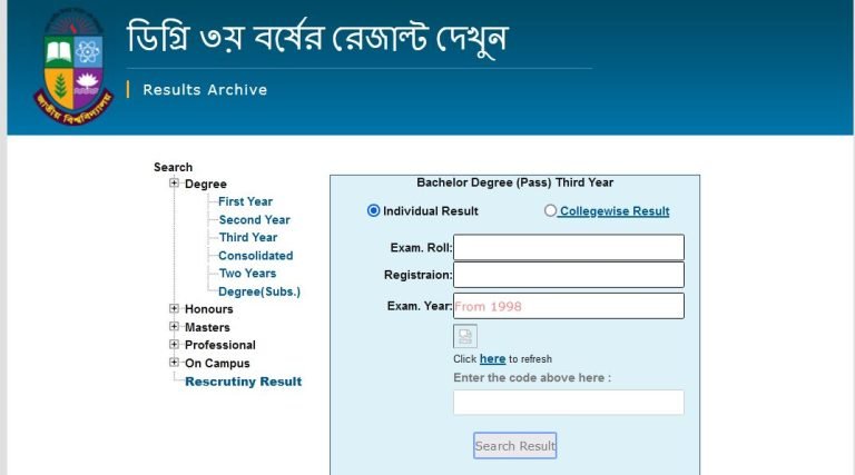 degree 3rd results