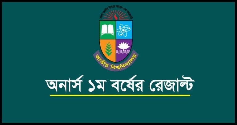 honours 1st year result