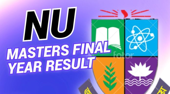 Masters Final Year Result
