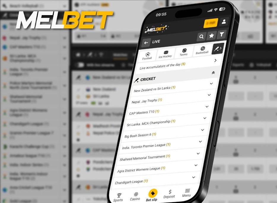 How to Bet on Cricket on Melbet App?