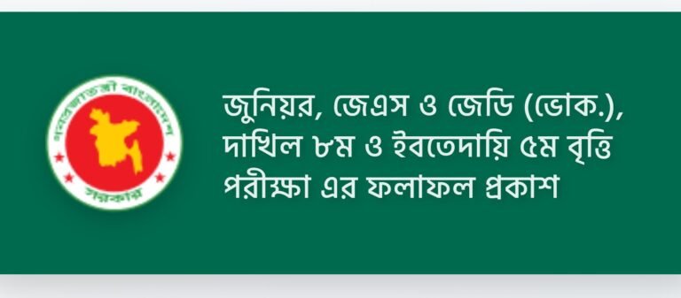 junior scholarship result